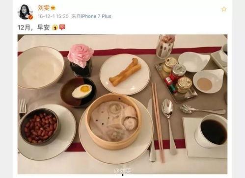 明星曬的早餐,健康美味，開啟活力一天